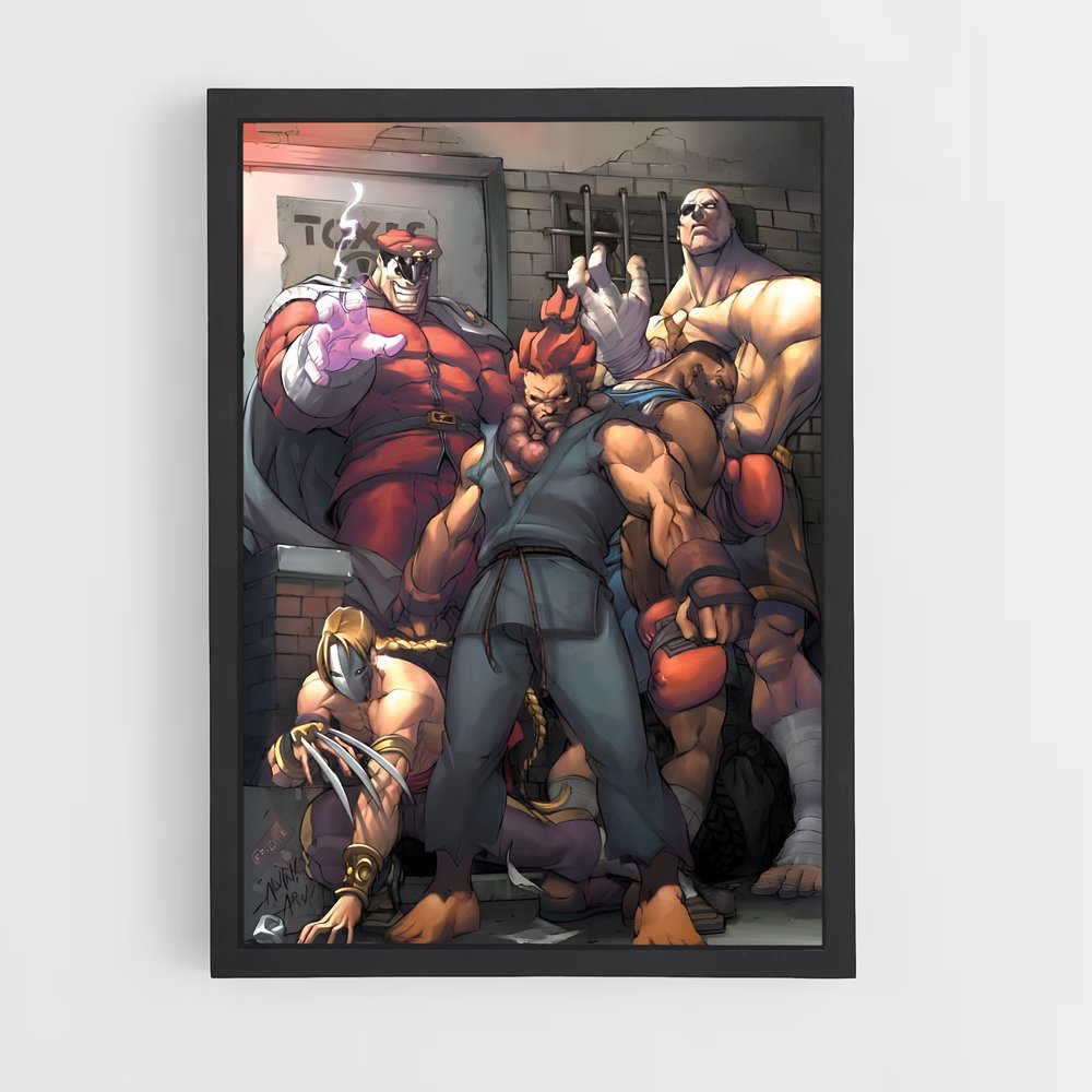 Poster Street Fighter Xtreme (vue 2)